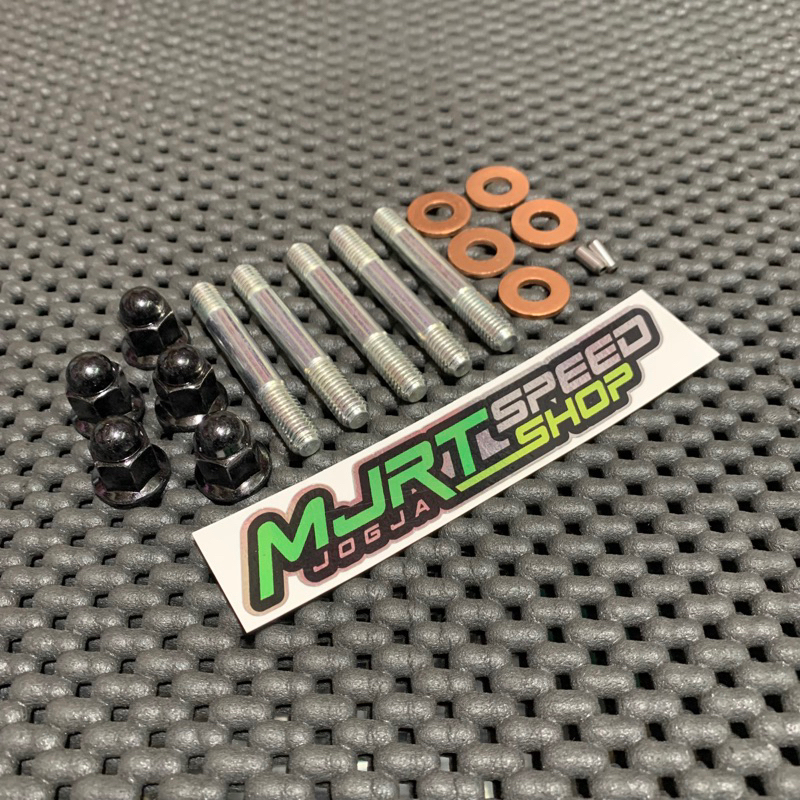 BAUT ANCER BAUT TANAM RING DAN PIN BLOK HEAD UMA RACING 65MM FOR NINJA150