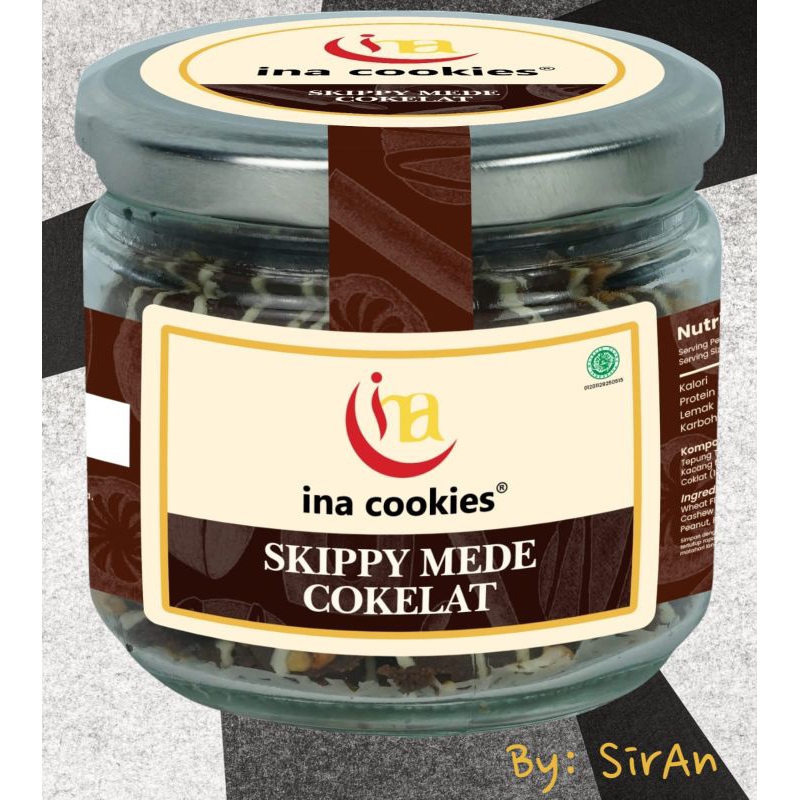 

Ina Cookies Skippy Mede Cokelat Jar