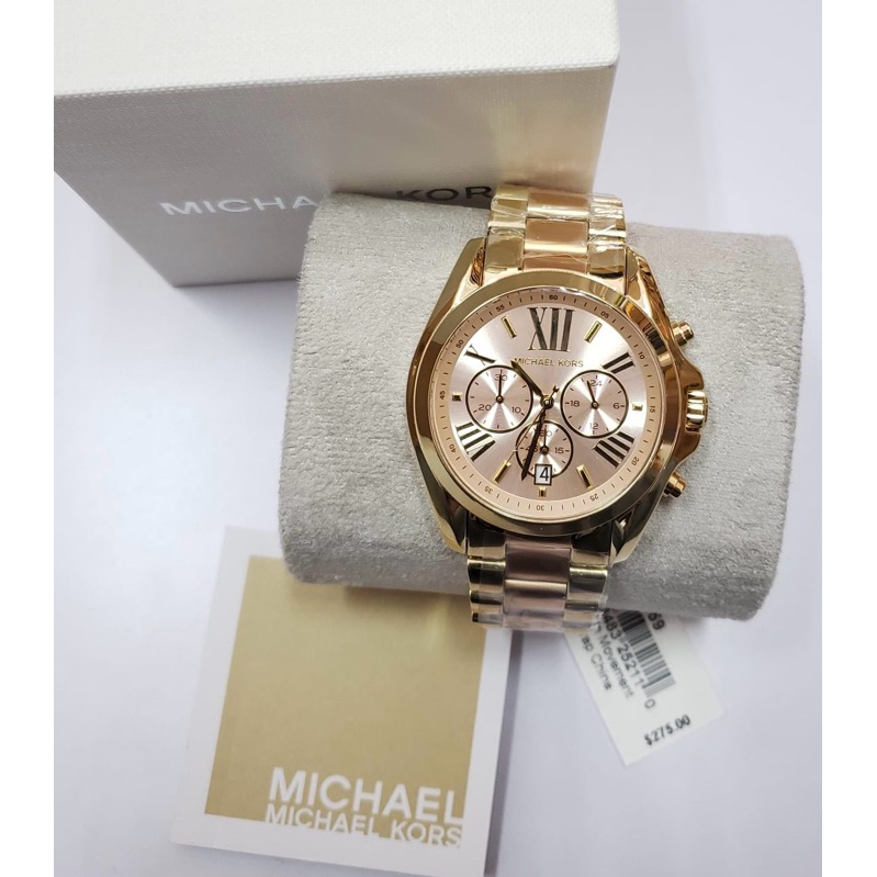 MK6359 original Women's Watch stainless two tone gold/rosegold. 40mm