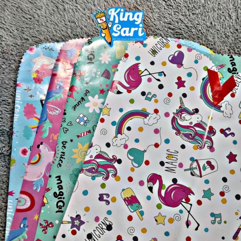 

KERTAS KADO JADI/KERTAS KADO INSTANT/KERTAS KADO SIAP PAKAI/KERTAS KADO JADI INSTAN/KERTAS KADO BUNGA/KERTAS KADO BATIK/KERTAS KADO MOTIF UNICORN/KERTAS KADO MOTIF DORAEMON/BIRTHDAY GIFT/WEDDING GIFT/LAHIRAN GIFT/KADO ULANG TAHUN/SOUVENIR/KADO NATAL/GIFT