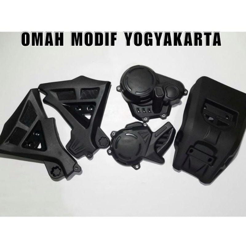 Cover mesin WR 155 R pelindung mesin WR 155 R engine guard cover blok WR 155