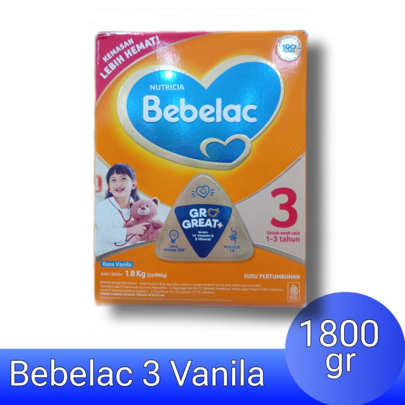 

Bebelac 3 Vanila 1800gr