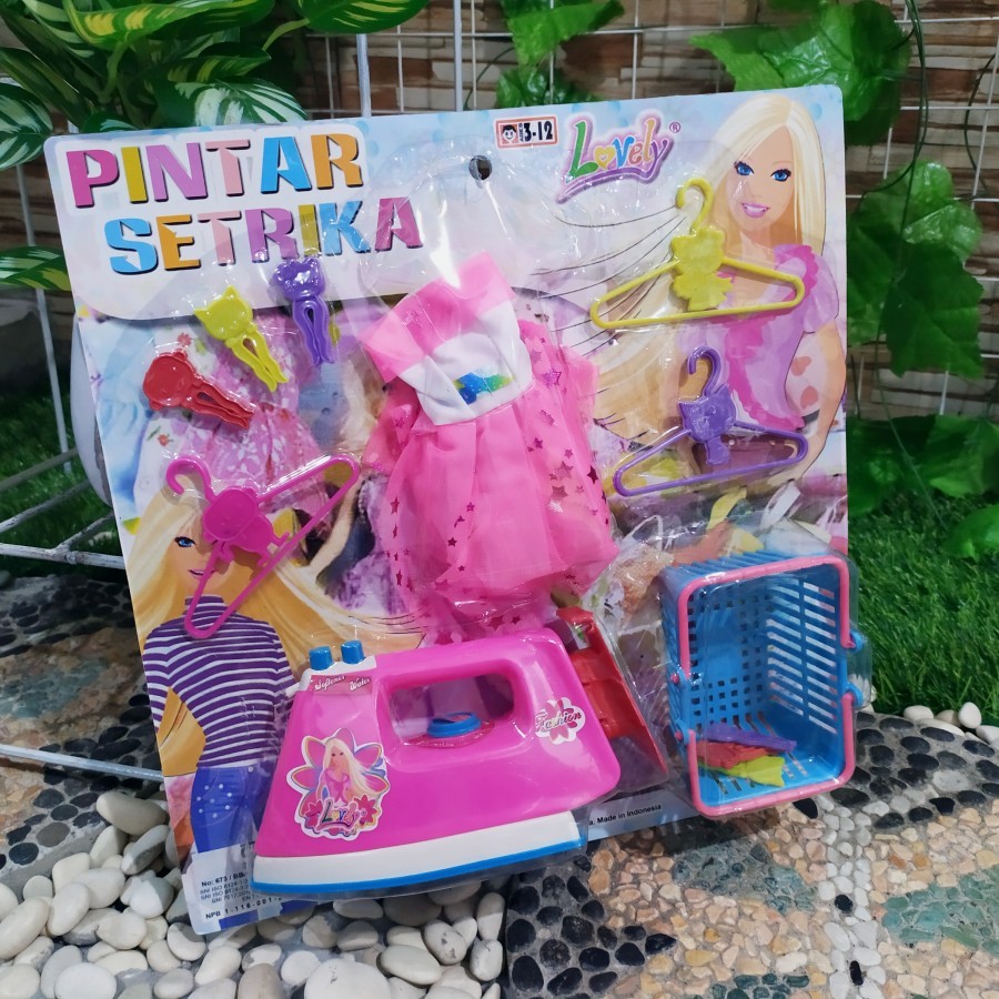 Mainan set setrika anak perempuan anak murah