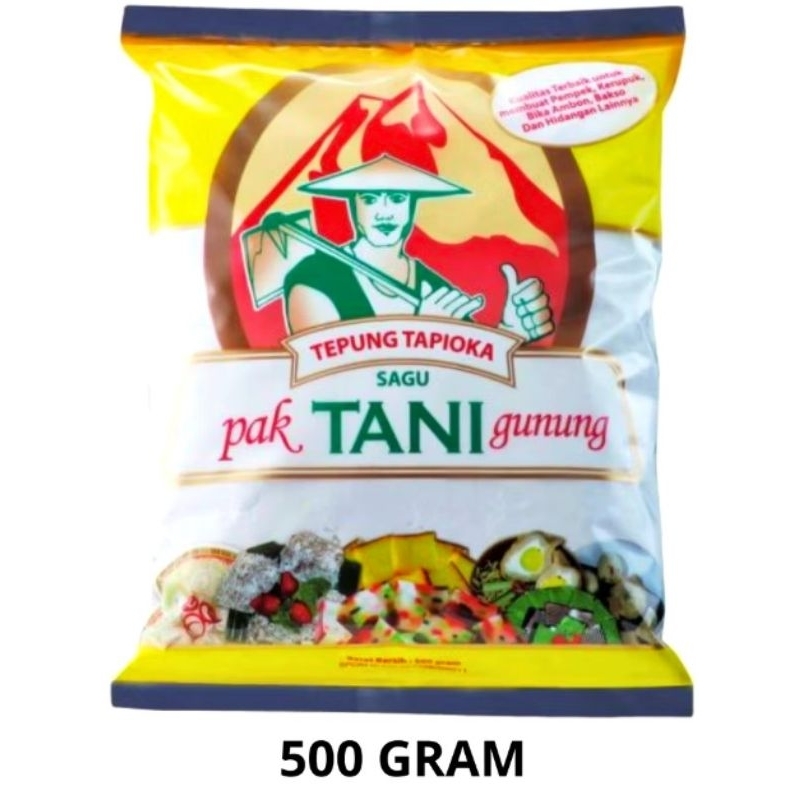 

Tapioka Sagu Pak Tani Guming 500 Gram