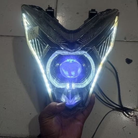 sonic 150r/projie sonic 150r/headlamp sonic projie/lampu depan new sonic150r custom