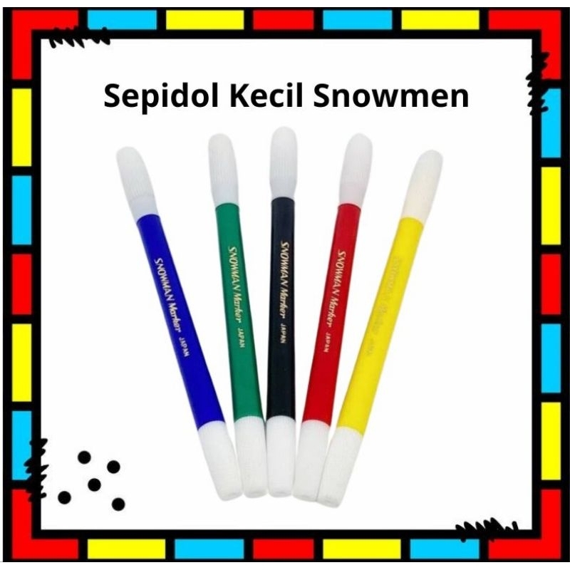 

Spidol Kecil Snowmen Satuan
