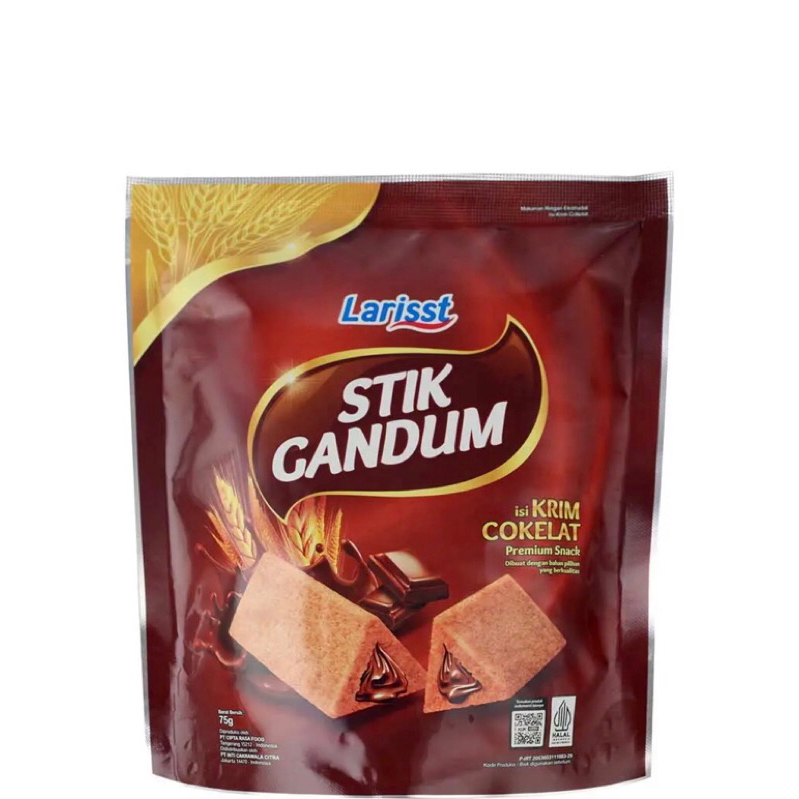 

Larisst stik gandum Biskuit snack cemilan popcorn french fries 75g