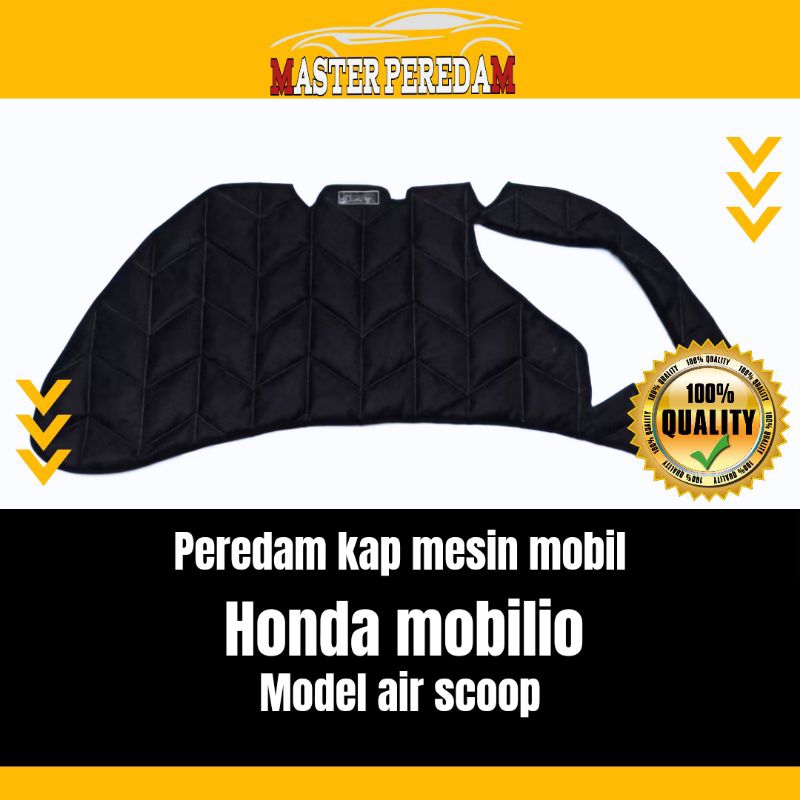 Honda Mobilio Model Air Scoop Peredam Panas Dan Suara Kap Mesin Mobil MASTER SIGMA
