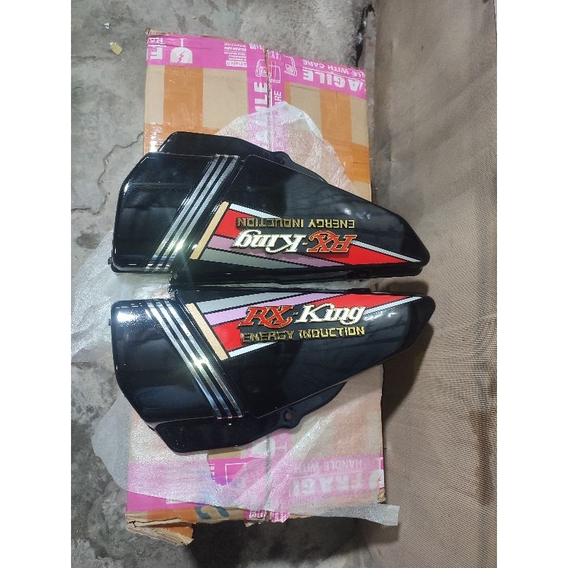 COVER BOK DOP AKI OLSAM RX KING LIST MERAH 1994 GRES BARU COPY ORIGINAL