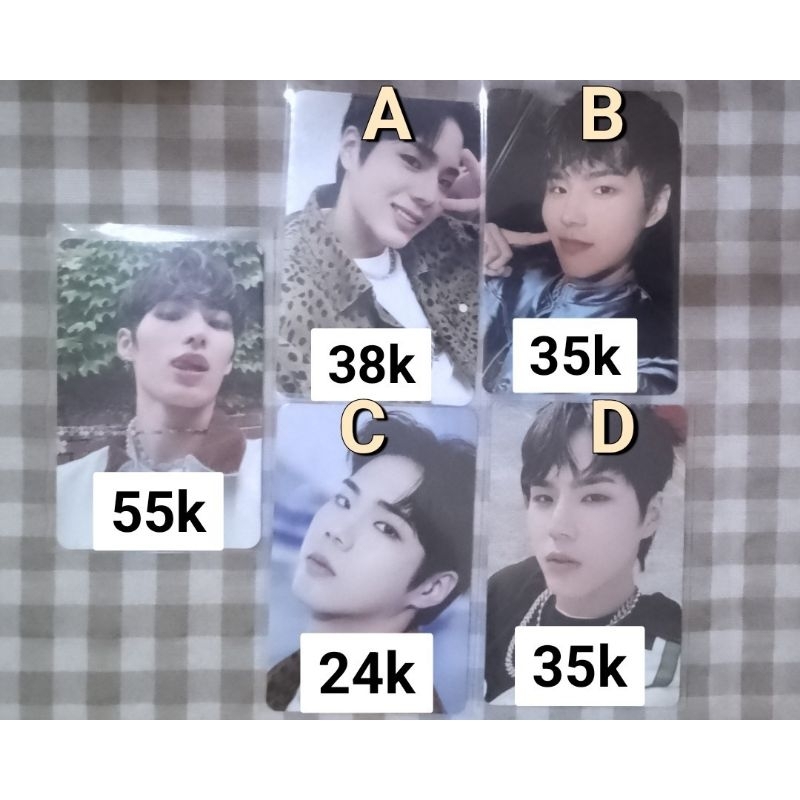 pc photocard 82MAJOR ON yechan seongbin
