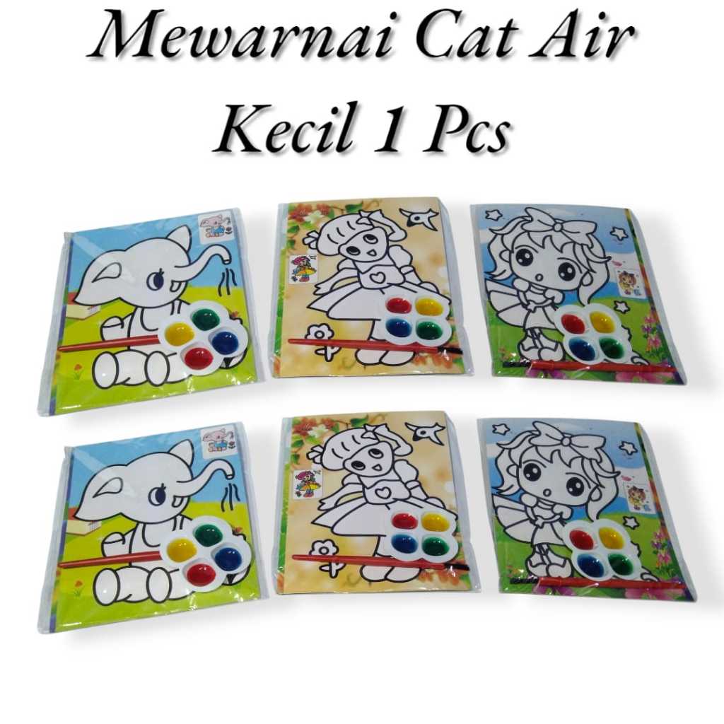 

AS888 - Mewarnai Cat Air Kecil 1 Pcs