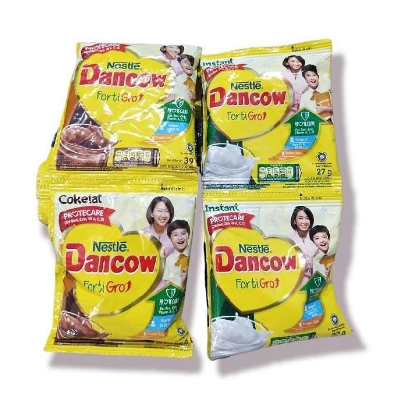 

DANCOW fortigro kemasan saset 1HGR isi 10saset