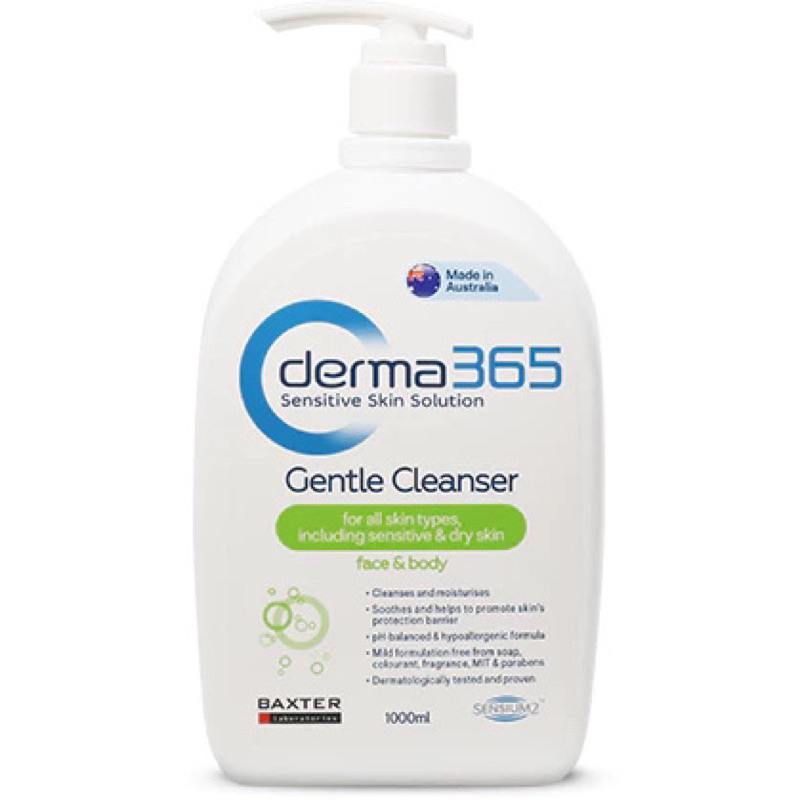 Baxter Derma365 Gentle Cleanser ORIGINAL JUMBO 1000ML