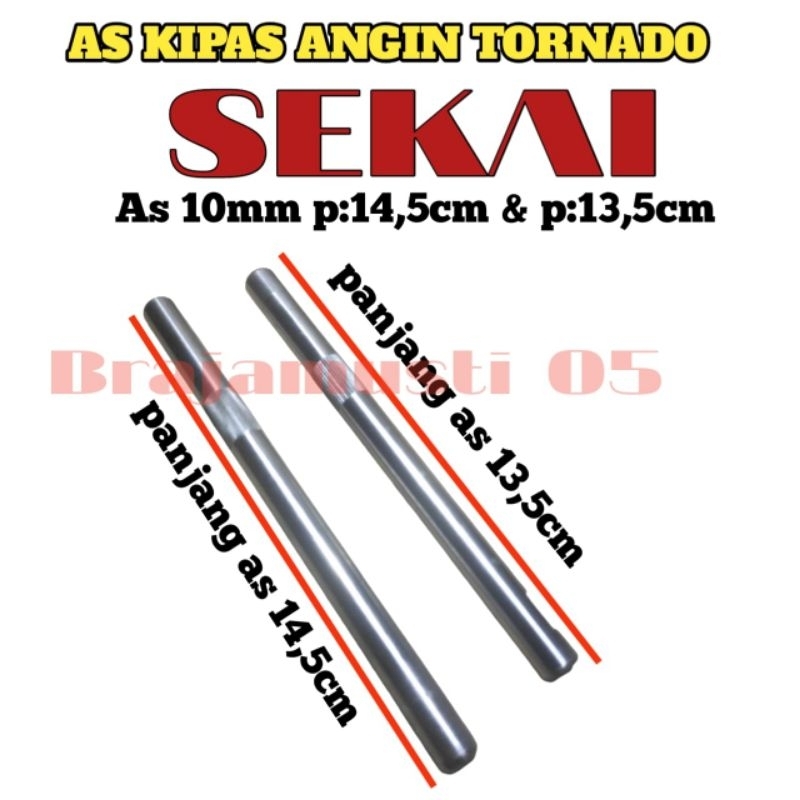 as kipas angin tornado sekain18 inch as 10mm