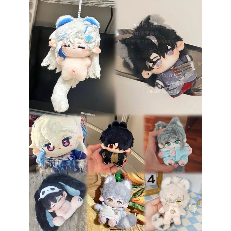[READY] 10cm Genshin Impact & Honkai Star Rail doll plush