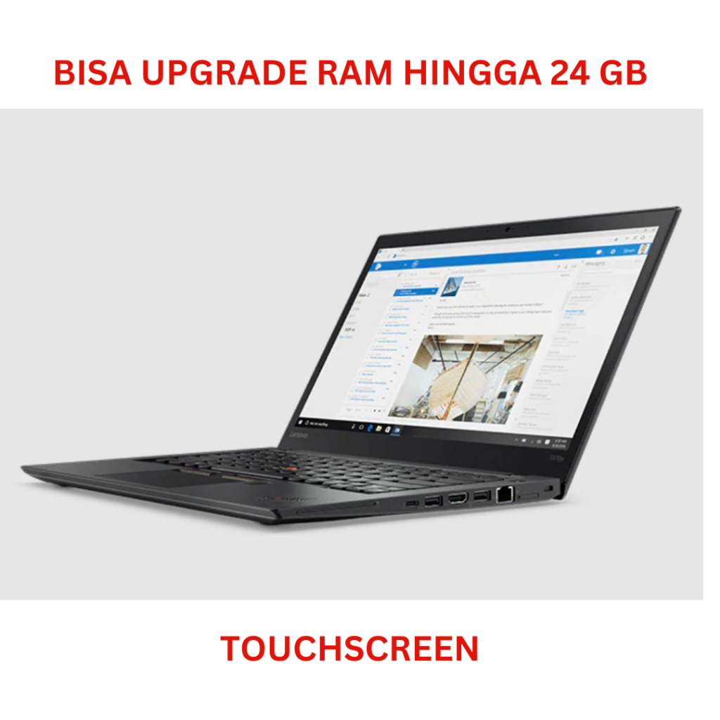 LENOVO THINKPAD T470S TOUCHSCREEN RAM 12GB SSD 256