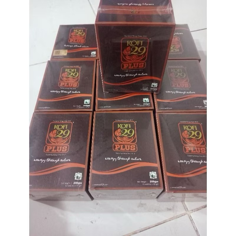 

Kopi 29 / Kofi 29 Tenaga Fitrah Alam Original 10 Saset