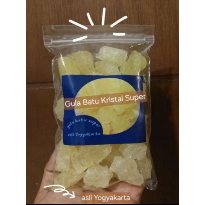 

gula batu kristal super 250gr asli Yogyakarta