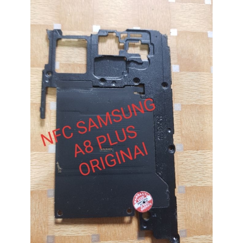 NFC SAMSUNG A8 PLUS ORIGINAL CABUTAN NORMAL BONUUS BLACKDOOR BELAKANG