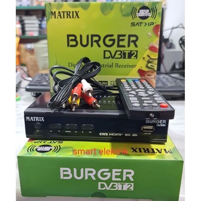 SET TOP BOX MATRIX BURGER / STB MATRIX BURGER