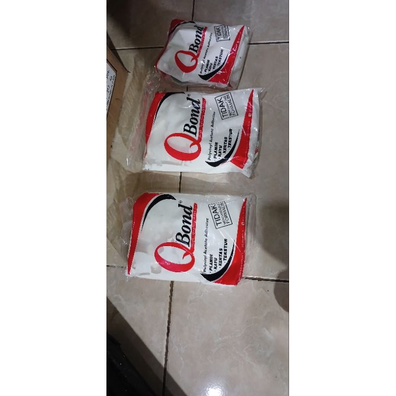 lem putih q bond pvac plamir kayu kertas