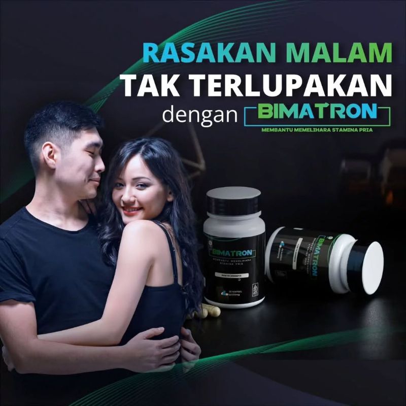 BIMATRON STRONGMAN OBAT KUAT PRIA TAHAN LAMA BPOM