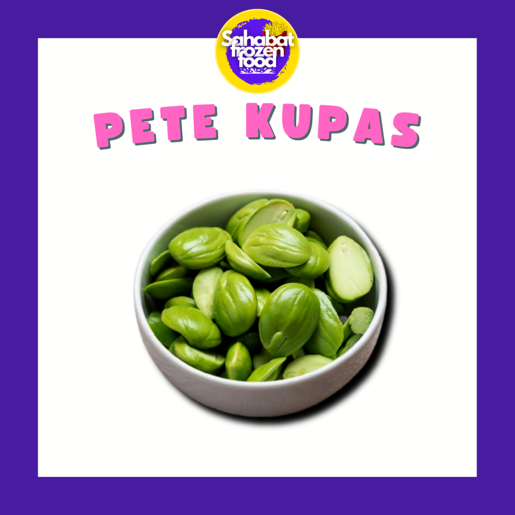 

Pete Kupas Premium 150gr/ Petai Kupas