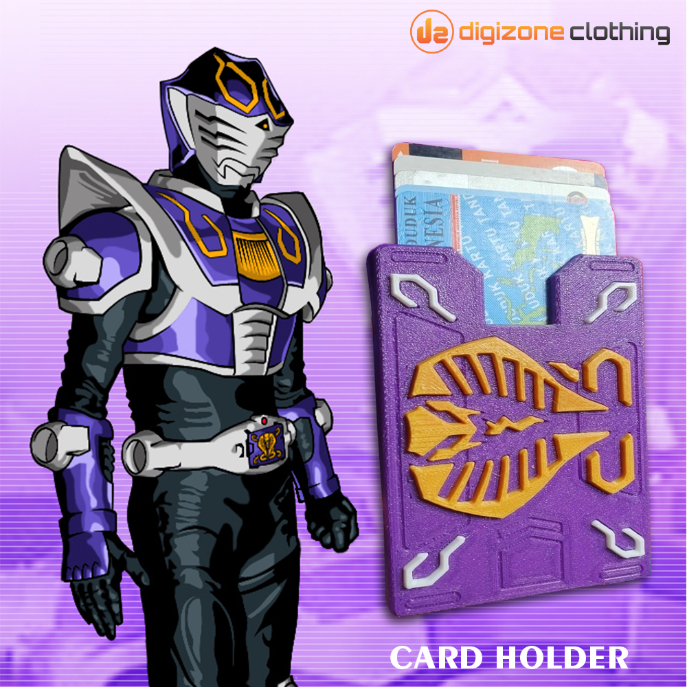 Card Holder Wadah Kartu Kamen Rider Ryuki