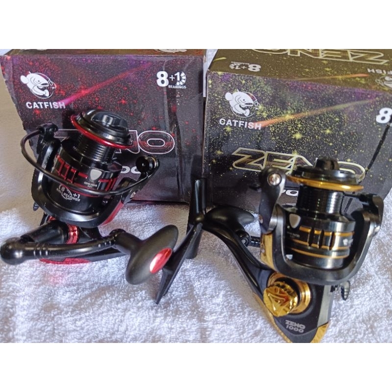 Reel katrol pancing Spinning Catfish Zeno ONEWAY