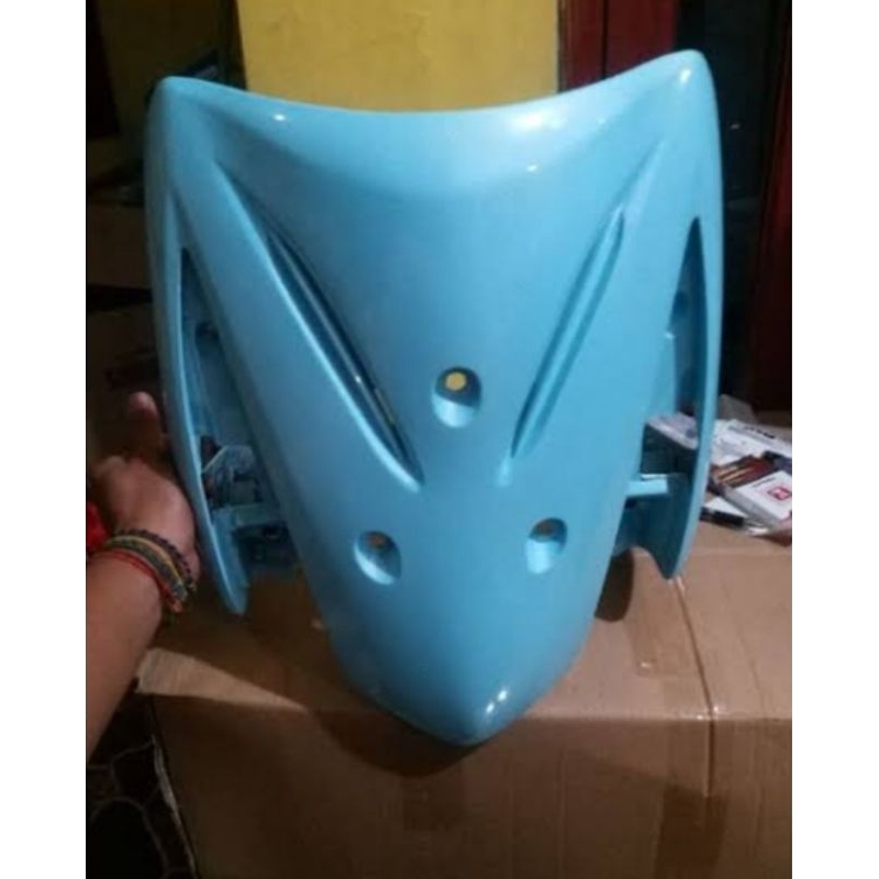 [48111-46G00-X2K] Bodi depan SHIELD LEG FRONT (BLUE LAGOON) - SPIN 125