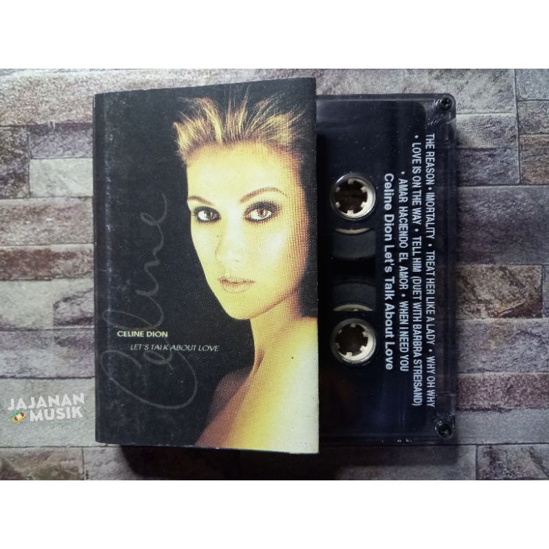 Kaset Celine Dion (Bootleg) Lets Talk About Love)