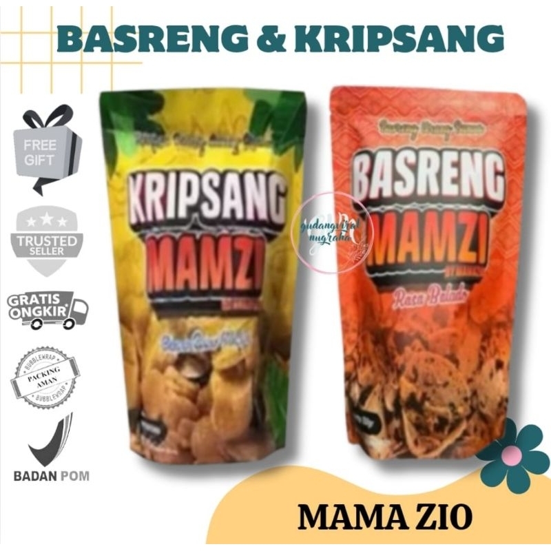 

☘️GVN☘️ MAMZI SNACK KRIPSANG SUSU KEJU MAMZI BASRENG BALADO