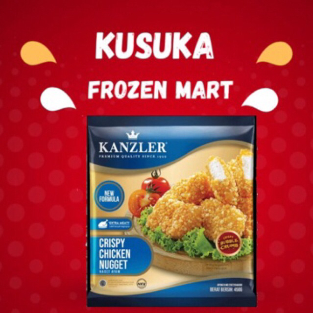 

KANZLER CRISPY CHICKEN NUGGET 450GR