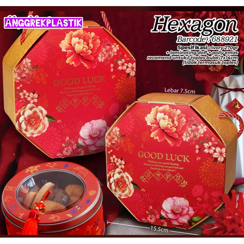 

dus box 1 toples Imlek Hexagon