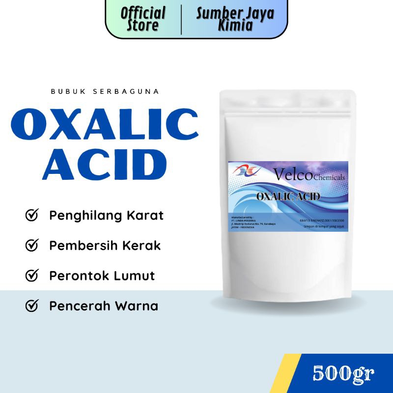 OXALIC / OKSALAT / OSASIR / ACID PEMBERSIH KERAK - 500gr