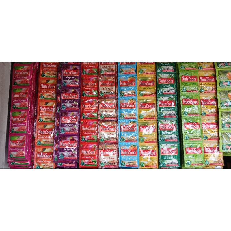 

NUTRISARI 1 RENCENG (ISI 10 SACHET)