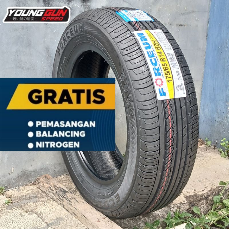 Ban mobil brio agya calya sigra karimun ring 14 ban tubles forceum 175 65 R14 tubles