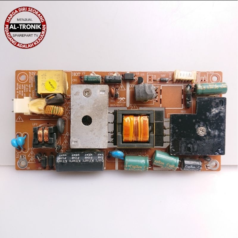 POWER SUPPLY TV LED POLYTRON 19 INCH PLD 19D253 PSU REGULATOR POWER SUPLAY PLD19D253