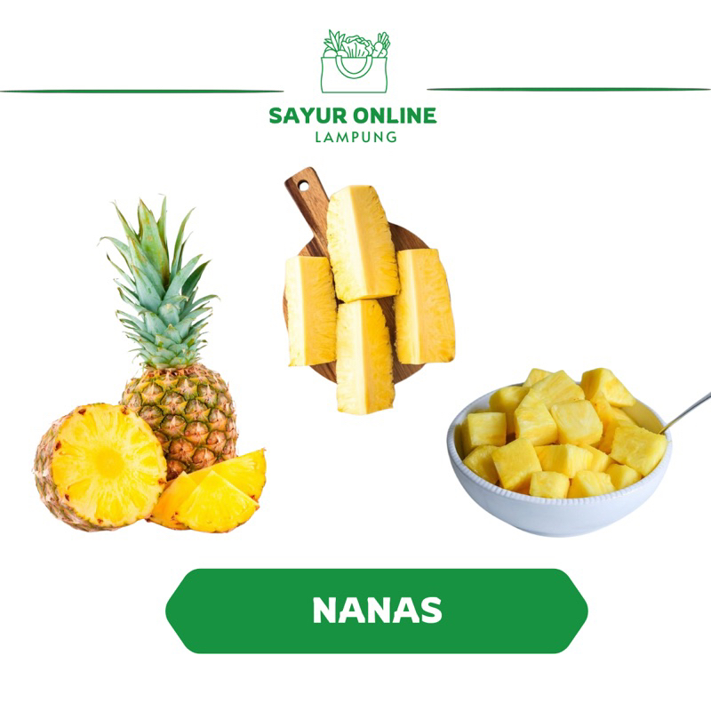

Nanas /Nanas kupas / Nanas potong - Sayur Online Lampung