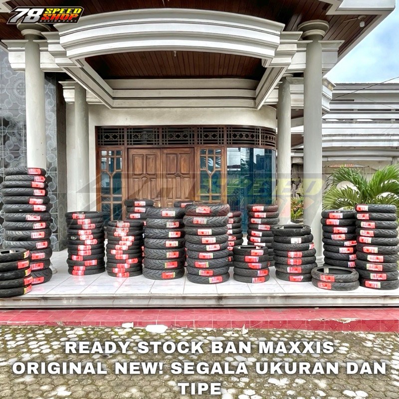 MAXXIS TIRE Ban Luar Maxxis Ban Maxxis Ban Maxis Tahun Produksi 2024 Tubeless Maxxis Victra 60/80 Ma