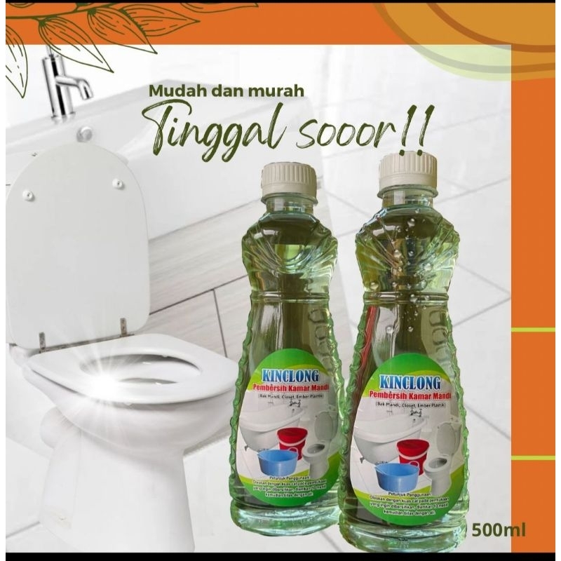 Pembersih keramik kamar mandi / WC / Bak mandi / bak plastik / Netto 500ML