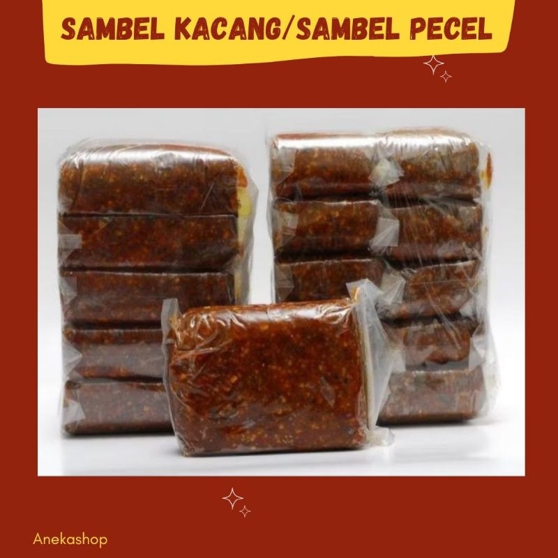 

sambel pecel/sambel kacang homemade 200gram