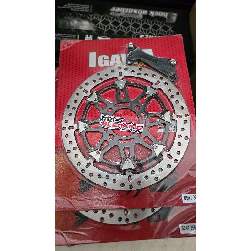 Piringan cakram IGAWA honda beat scoopy dll ukuran 260mm
