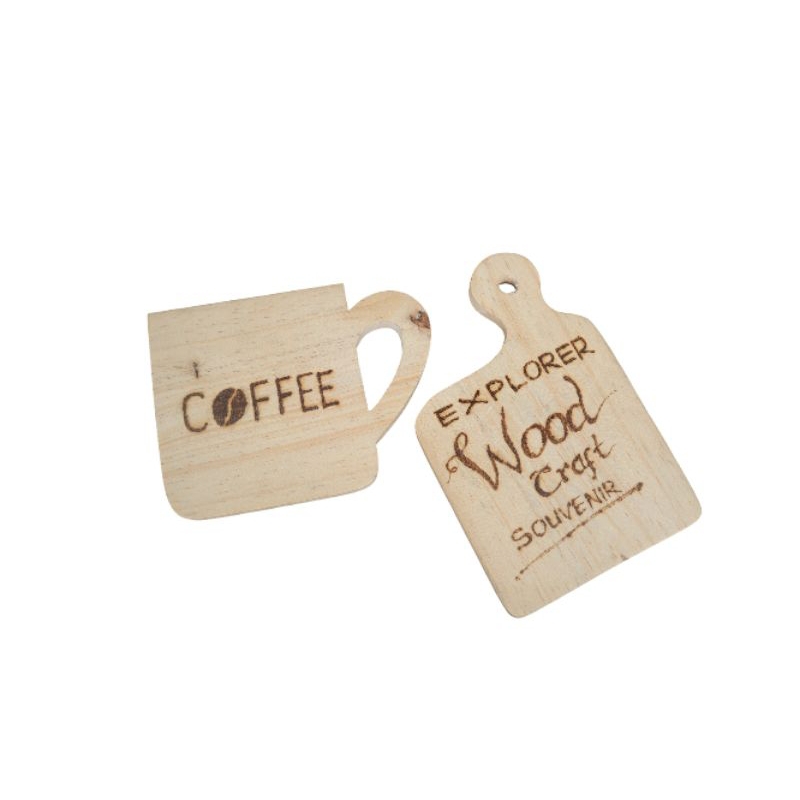 Tatakan Gelas Mug Kayu Unik
