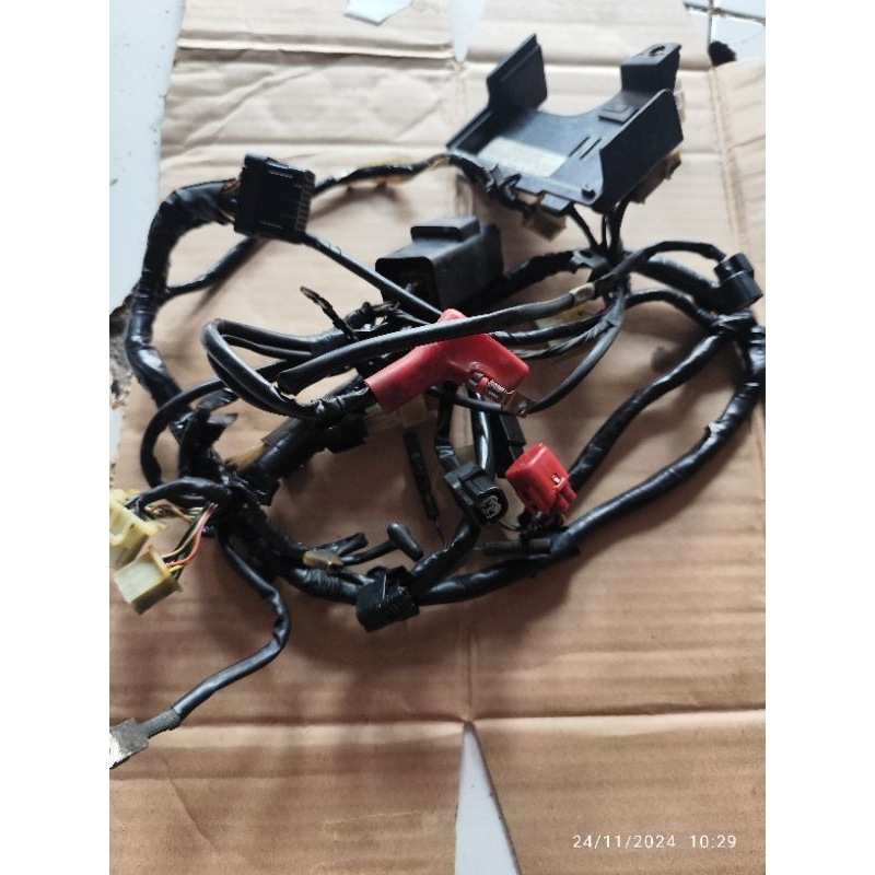 kabel body wire harness supra x 125 fi injeksi helmin kode part KYZ