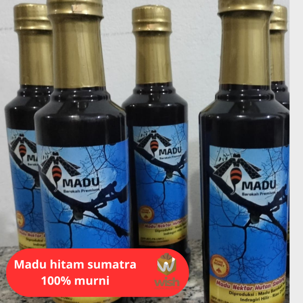 

Madu Nektar Hutan Sialang Hitam Sumatra 100% Murni