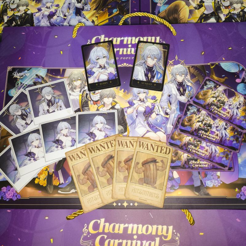 Merchandise Honkai Star Rail (HSR) Charmony Carnival Pop Up Store