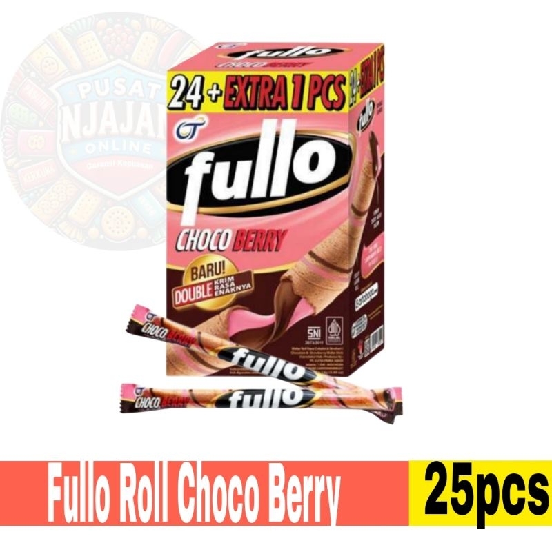 

Wafer Roll Fullo Choco Berry Box isi 24 + 1 pcs