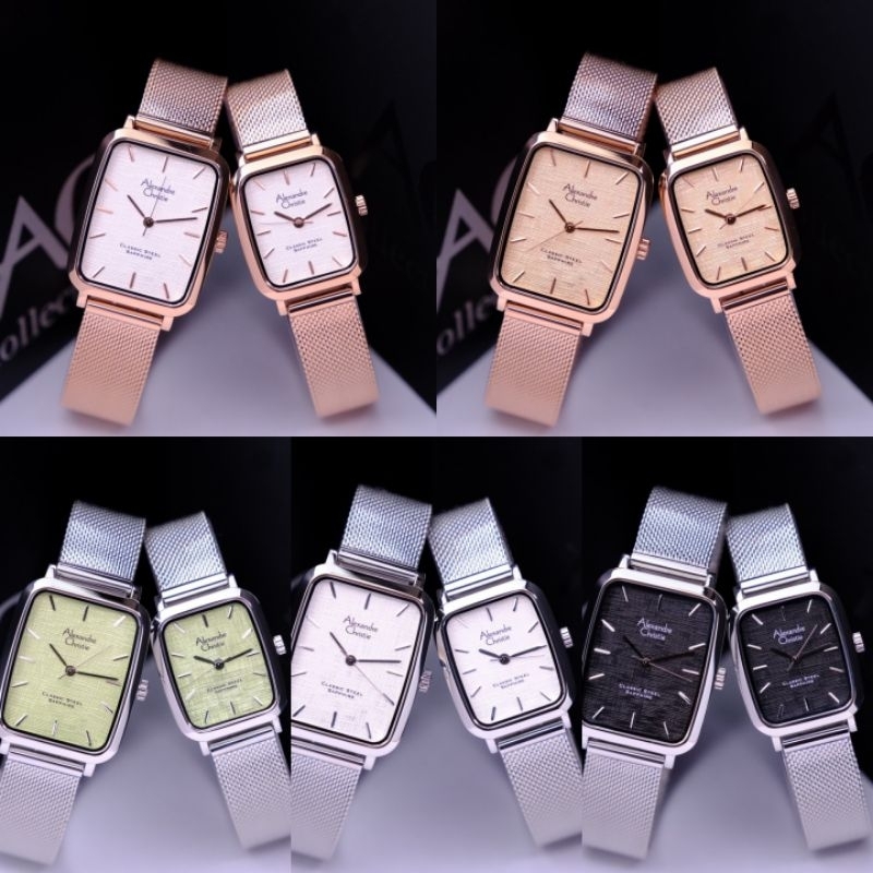 JAM TANGAN COUPLE ALEXANDRE CHRISTIE AC 8699 AC8699 ROSEGOLD ORIGINAL
