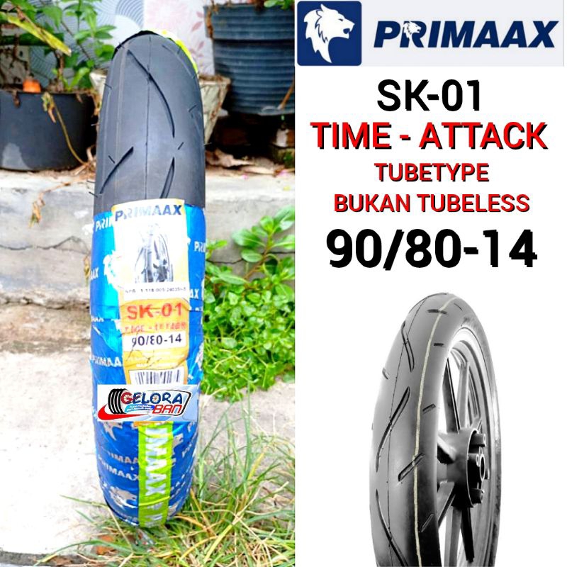 Ban Matic Primaax Sk01 90/80-14 Ban Montor ring 14 ban metic 90/80-14 ban donat 90/80-14 ban metic p